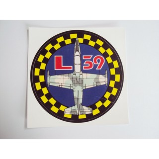 สติกเกอร์เครื่องบินรบกองทัพอากาศ L-39 BLUE ROYAL THAI AIR FORCE STICKER, RTAF Sticker