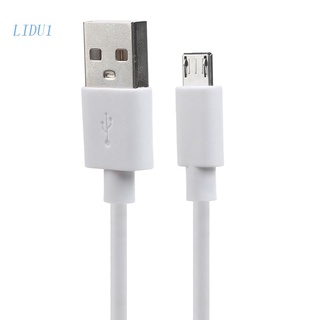 Lidu1 สายชาร์จ Micro USB ซิงค์ข้อมูล ชาร์จเร็ว 1 เมตร สําหรับแท็บเล็ต Galaxy S6