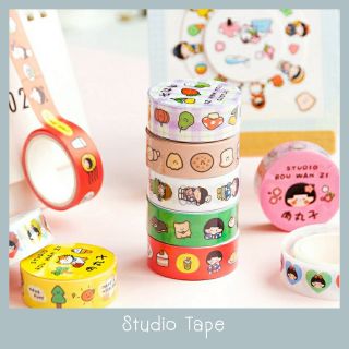 Studio Tape เทปวาชิ ฉีกได้ ยาว 3 เมตร