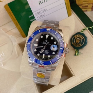 นาฬิกา Rolex submariner cc 🕹พรายน้ำ ญี่ปุ่น super lumina สี่ตรงตามของแท้