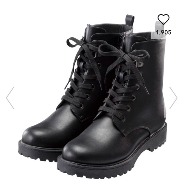 รองเท้าบูทยี่ห้อ GU มือสอง