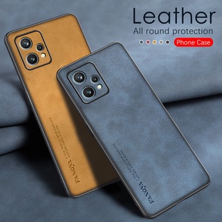 Sheepskin Leather Phone Case For Oppo Realme 9 Pro Plus 5G Realme9 4G Reame Realmy 9Pro Camera Protection Silicone Cover Fundas