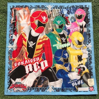 Gokaiger ผ้าเช็ดหน้า