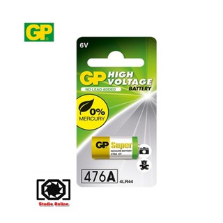 GP4LR44 (Alkaline Battery 476A PX28A) 6V 1แพ็ค(1ก้อน) ถ่านกล้องถ่ายรูป