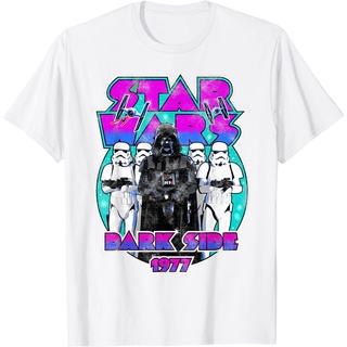 เสื้อยืดผ้าฝ้ายพรีเมี่ยม เสื้อยืด ลาย Star Wars Darth Vader Trooper 1977 สไตล์เรโทร สําหรับผู้ใหญ่