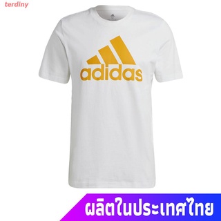 terdiny เสื้อยืดกีฬา Adidas เสื้อยืด Essentials Big Logo ผู้ชาย สีขาว H12173 Short sleeve T-shirts