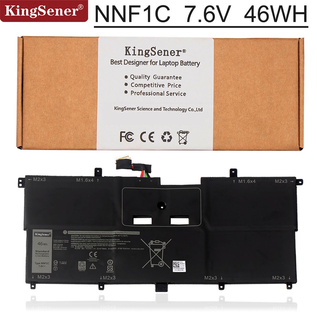 KingSener NNF1C HMPFH Laptop Battery For Dell XPS 13 9365 XPS13-9365-D1805TS,D1605TS N003X9365-D1516