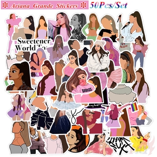 ❉ Ariana Grande Series 01 Sweetener - Pop Singer Actor Superstar สติ๊กเกอร์ ❉ 50Pcs/Set DIY Fashion Luggage Laptop Skateboard Decals Doodle สติ๊กเกอร์