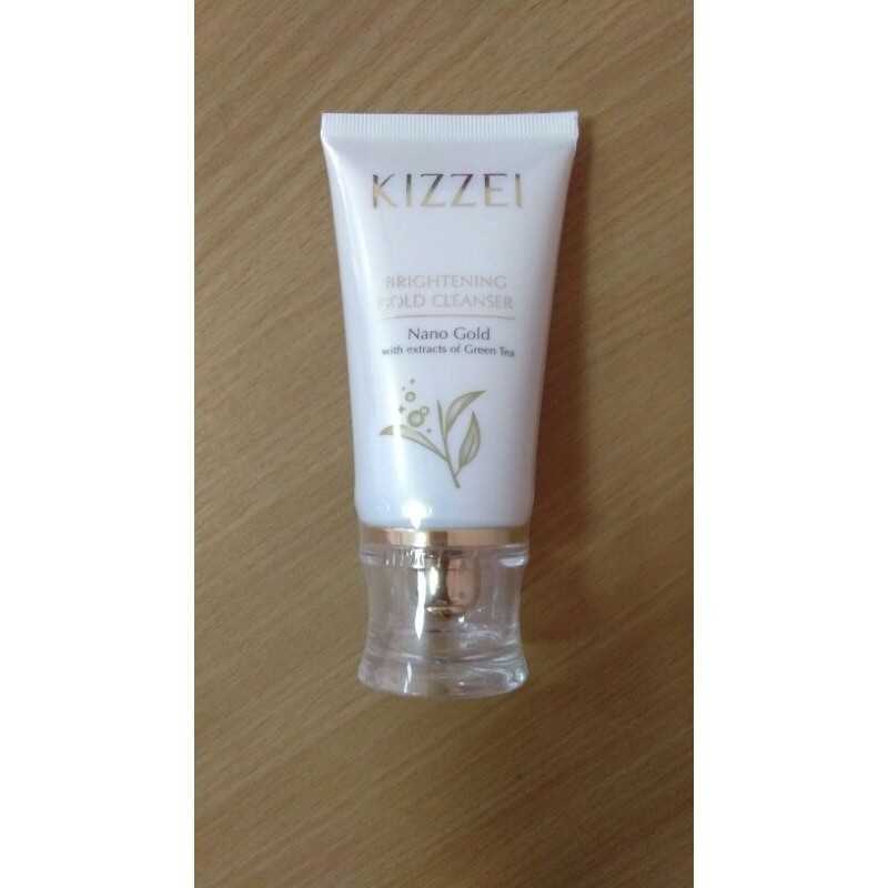 kizzei brightening gold cleanser
