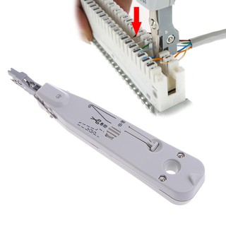 อุปกรณ์เสริมIdc เครื่องมือเครือข่าย Punch Down Tool กับเซนเซอร์