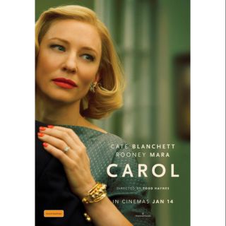 โปสเตอร์ภาพยนตร์ CAROL MOVIE POSTER