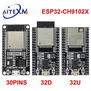 ใหม่ บอร์ดทดลอง ESP32 CH9102X WIFI และบลูทูธ พลังงานต่ํามาก แกนคู่ WIFI