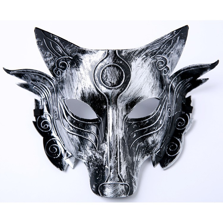 (M10) หน้ากากสวมหน้ากาก - หน้ากากหมาป่า shopee. vn|โมจิ04