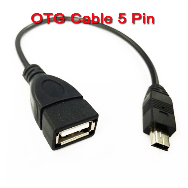 OTG Adapter Cable Mini USB 5 Pin