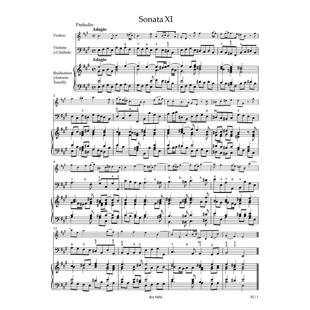 Corelli Sonatas For Violin And Basso Continuo Op. 5 VII-XII Volume 2 ...