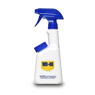 WD-40 กระบอกฉีด ความจุ 473 มิลลิลิตร หัวพ่นปรับขนาดละอองของเหลวได้ ออกแบบมาเพื่อใช้กับ WD-40 เติมของเหลว(W051-0110)