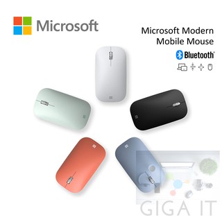 Microsoft Modern Mobile Mouse (Bluetooth, 1000 DPI) ประกัน Microsoft 1 ปี