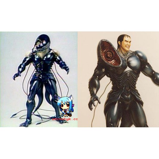 เกราะชีวะ กายเวอร์ Guyver Elegen + Aptom 3 part 1/10 สเกล ตัวเล็ก ไวนิล โมเดล ฟิกเกอร์ vinyl figure