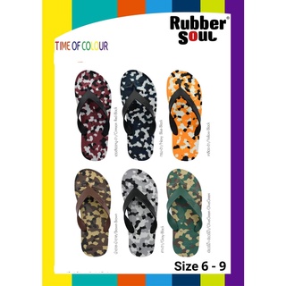 รองเท้าแตะแบบหูหนีบผู้ชาย RUBBER SOUL รุ่น Scrap3 พื้นยางนิ่ม ใส่สบาย ราคาถูก ของแท้