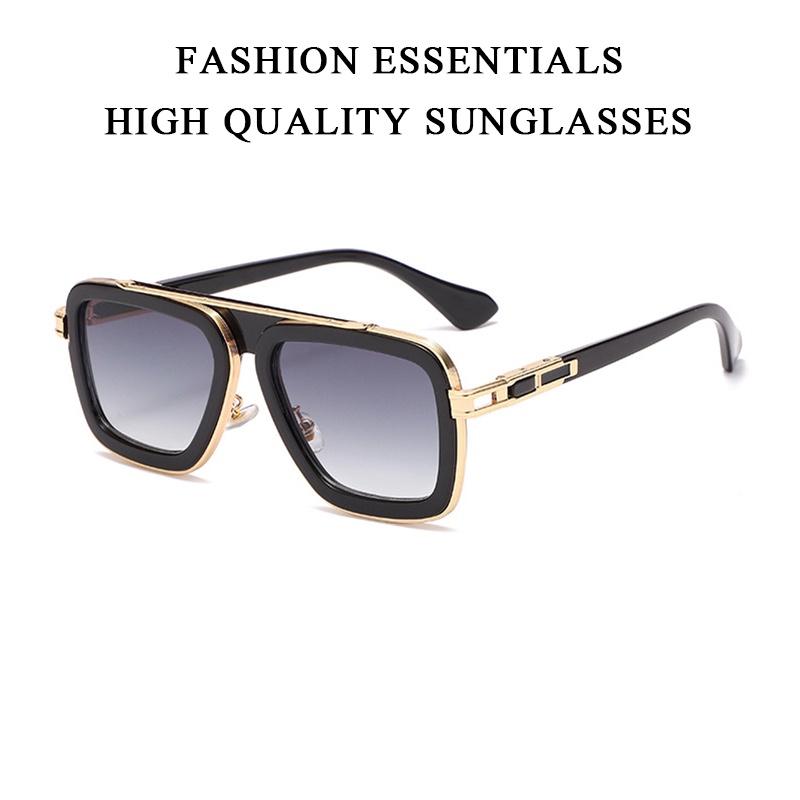 2021 Fashion Square Sunglasses Vintage Sunglasses For Men Luxury