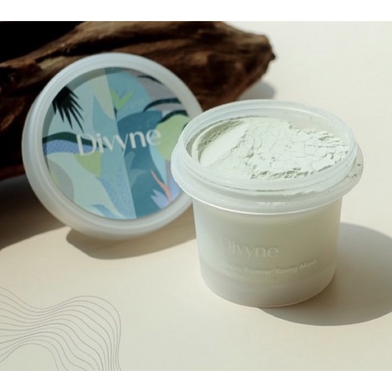 ดิไวน์DIVYNE Green Forever Young Mask สีเขียวของแท้