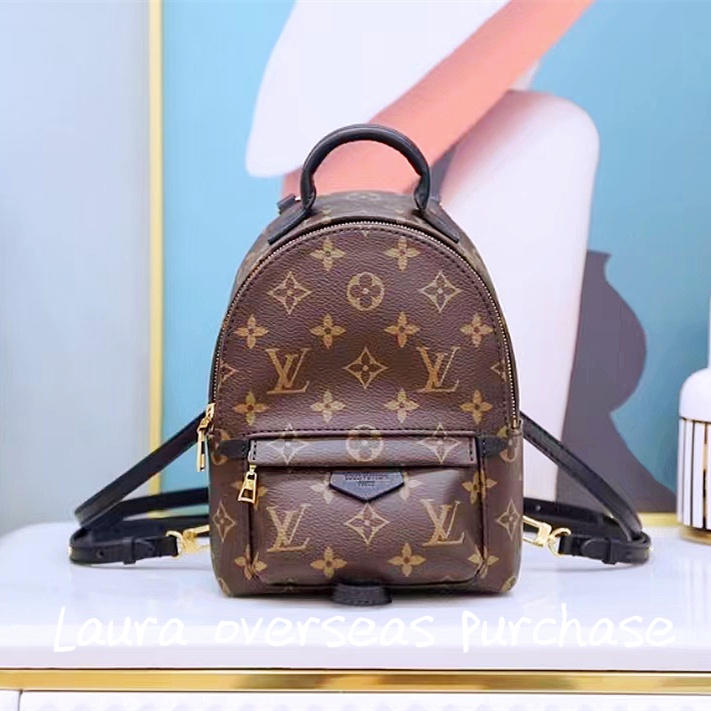 พรีออเดอร์ ของแท้ ของใหม่，Louis Vuitton，PALM SPRINGS Mini Backpack，LV