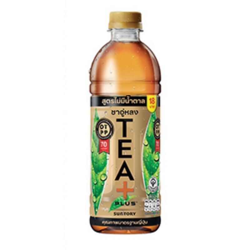 TEA PLUS ทีพลัส ชาอู่หลง ขนาด 490ml ยกแพ็ค เครื่องดื่มชาอู่หลง คุณภาพมาตรฐานญี่ปุ่น เครื่องดื่มทางเล