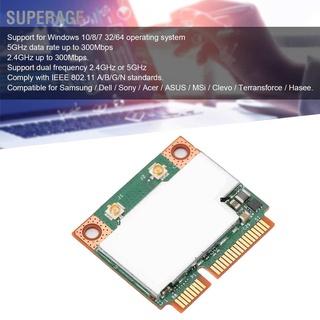 Superage Wireless Network Card Dual-Band 5G Notebook Built-in Bluetooth 4.0 Wifi BCM943228HMB