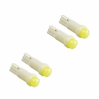 LED ไฟหรี่หน้าปัดรถยนต์ เรือนไมล์ T5 led 2 คู่ ( สีขาว )