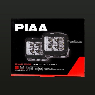 ไฟLED สปอร์ตไลท์จาก PIAA รุ่น QUADE EDGE LED CUBE LIGHTS รับประกันของแท้ 100%