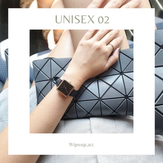 นาฬิการุ่น Unisex 02 สายหนังแท้/สายแสตนเลส งานสวยมากๆ