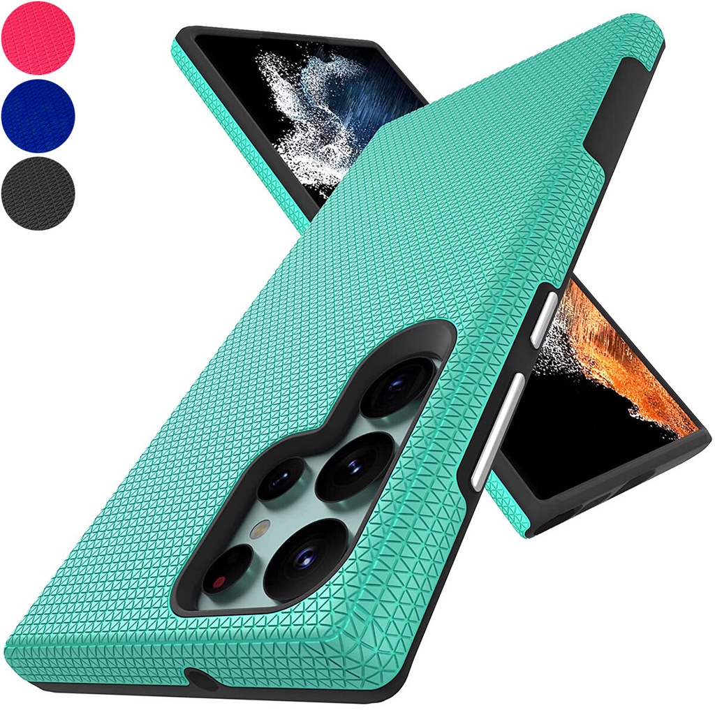 กรณีหนักคีย์อิสระ, Anti-Slip Soft TPU + Hard PC เคสกันกระแทกสําหรับ Samsung Galaxy S26 Ultra/S26+/S2