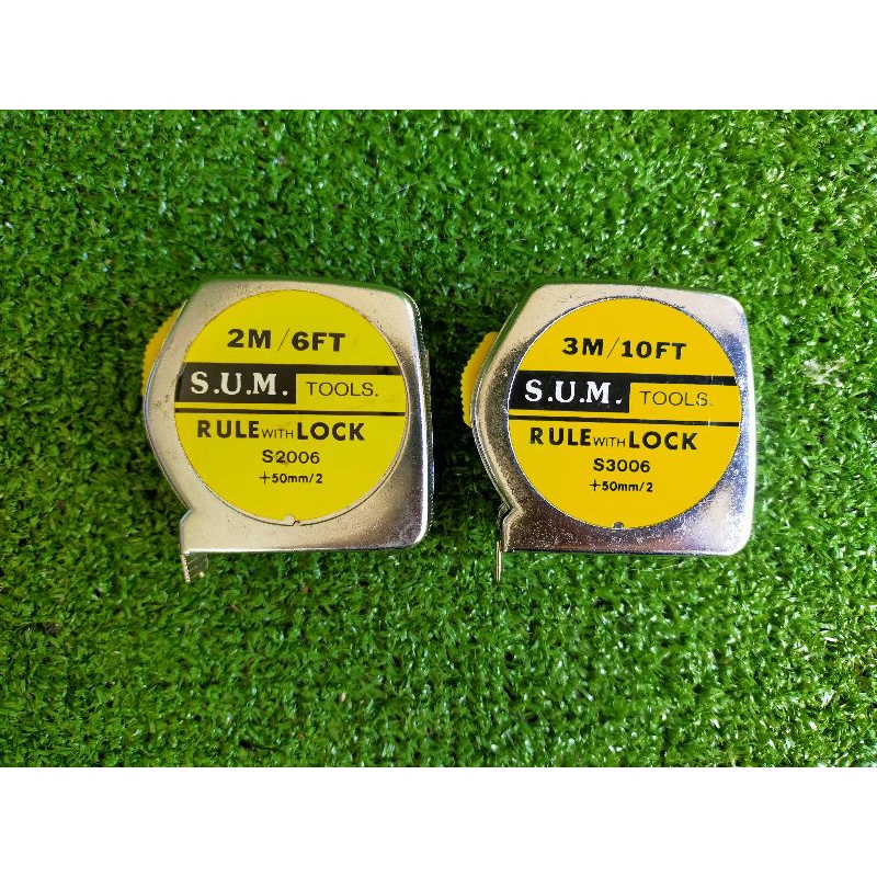 Vintage  ตลับเมตร 2-3 m ยี่ห้อ S.U.M. TOOLS สินค้าใหม่  (42 : S.U.M.)