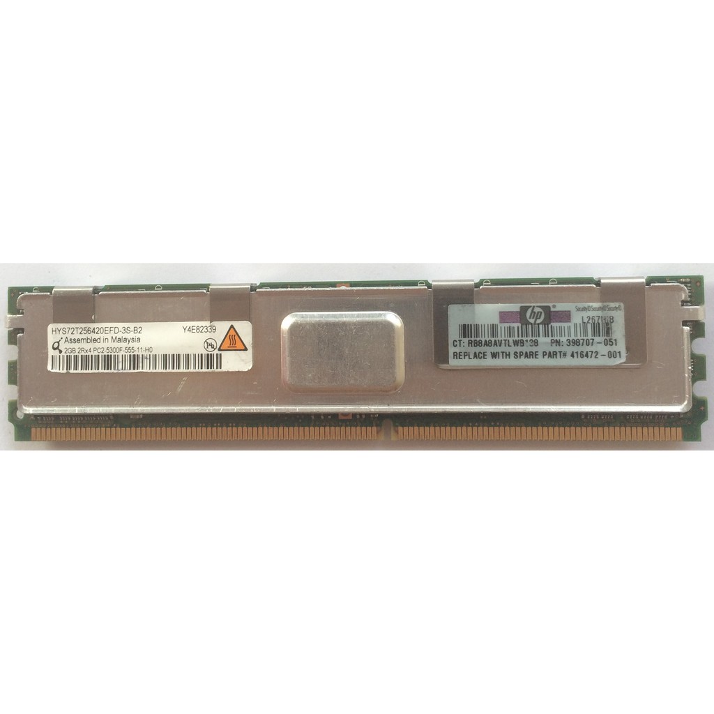 Ram Server Hynix  DDR2  4GB Bus 667 สำหรับ Server &amp; Work Station , Mac PRO,Dell,HP,IBM