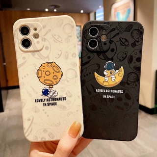 เคส Realme C55 เคสโทรศัพท์มือถือแบบนิ่ม TPU ลายนักบินอวกาศ สําหรับ Realme 10 Peo Plus C35 C33 10T 9i 5G