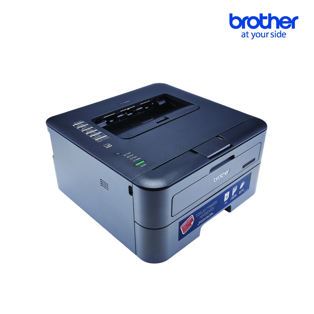 Brother HL-L2320D เครื่องพิมพ์เลเซอร์ ขาว-ดำ (พิมพ์แบบ 2 หน้าได้ และยังลดอัตราการสิ้นเปลืองกระดาษ)