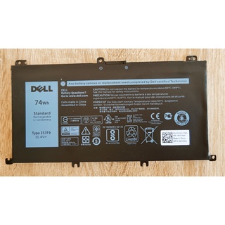 ✨ แบตเตอรี่โน๊ตบุ๊ก Dell ของแท้ 357F9 0GFJ6 For Inspiron 15-7559 7566 7567 7557 5576 5577