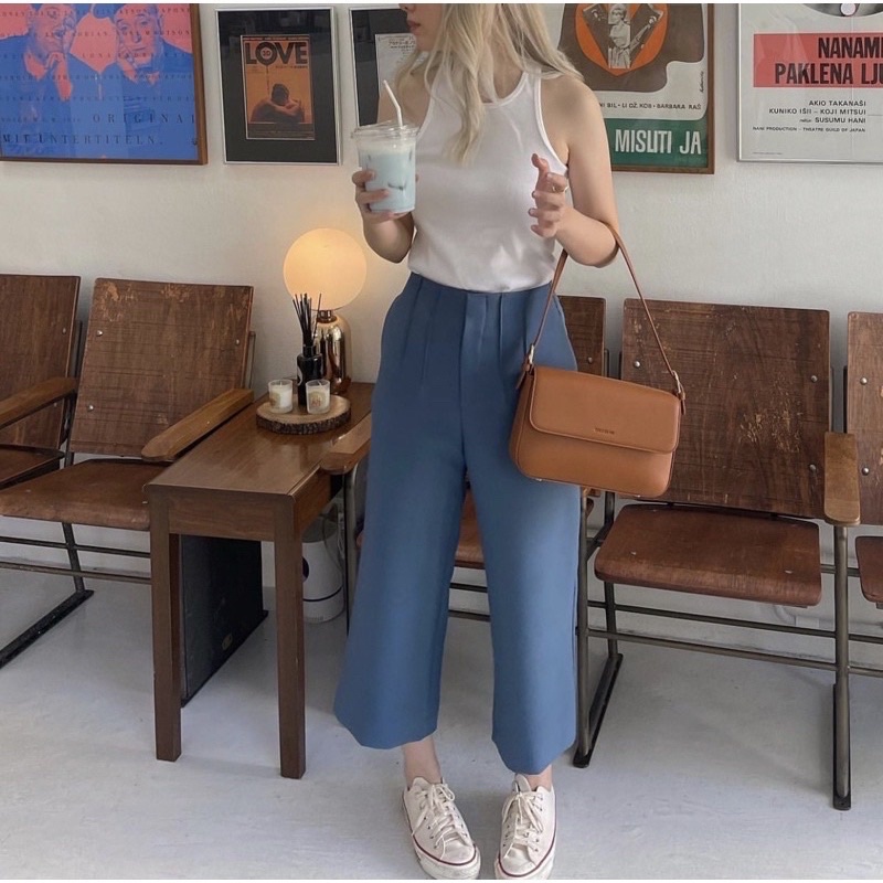 ส่งต่อกางเกง urban apparels รุ่น har-gow สี cloudy skyใหม่ ป้ายครบ