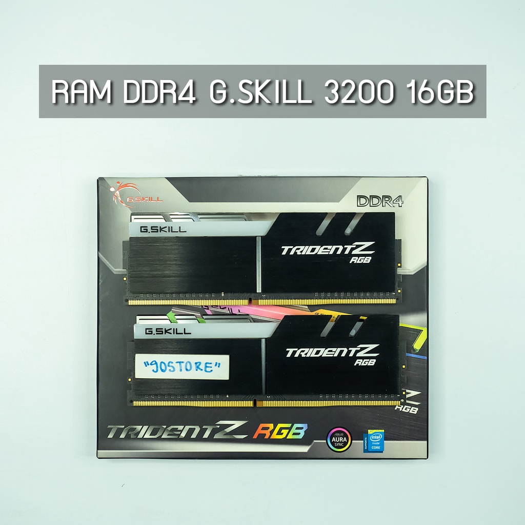 RAM DDR4 G.Skill trident Z RGB 3200 16GB (8GBx2)