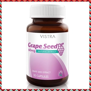 Vistra Grape Seed 60mg 30 Capsules