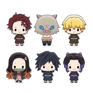 Chokorin Mascot Demon Slayer (Set of 6) Kimetsu no Yaiba โมเดล ฟิกเกอร์แท้ ดาบพิฆาตอสูร มาสคอต กาชาปอง Gashapon Gachapon