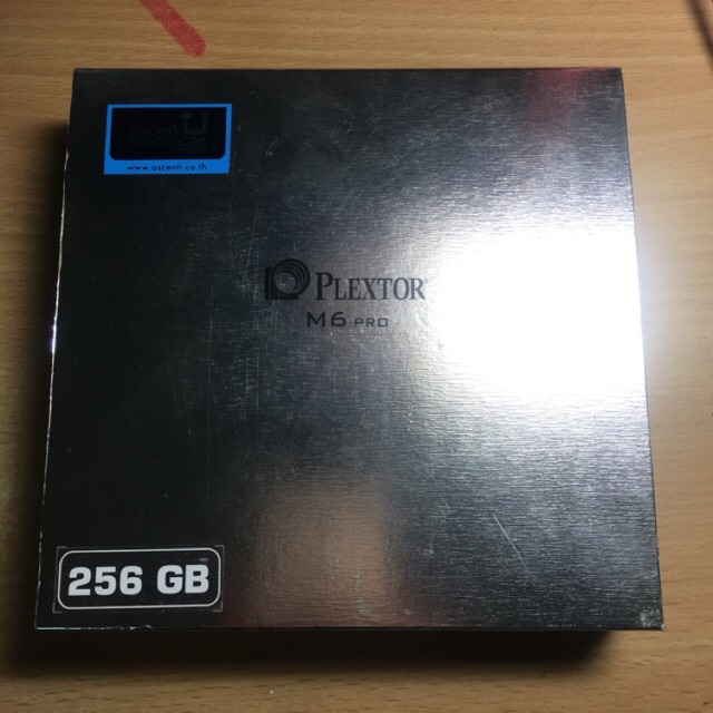 SSD 256 gb Plextor M6 Pro เคลมตัวใหม่มา ยังไม่ได้แกะ