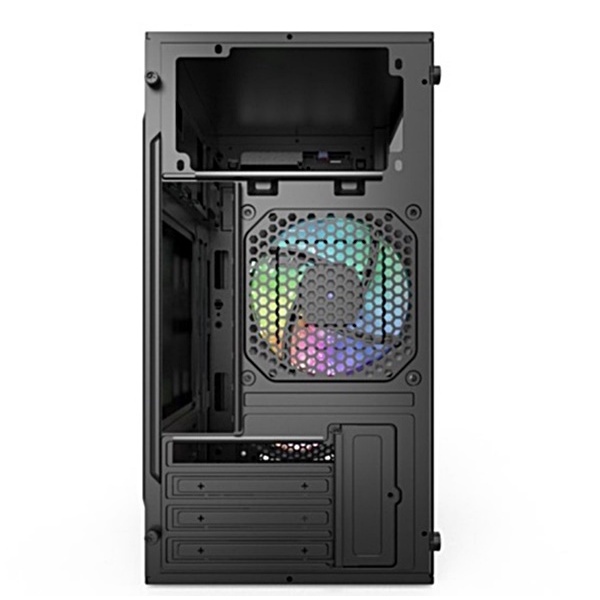 CASE (เคสเกมมิ่ง) VENUZ (VC3409A) Micro-ATX COMPUTER CASE พัดลม RGB สวยๆ ประกัน 1 ปี (VC3409)