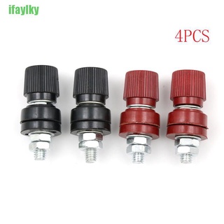 [IFY] 4pcs Terminal 6mm Screw M6  Supply Terminals Binding Post  ALK