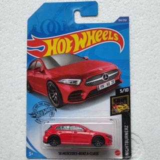 hotwheels Mercedes Benz a class สีแดง