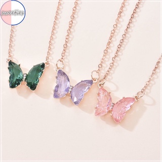 【xijing-cod]woman fashion Bohemian retro Vintage butterfly pendant necklace charm Collars jewelry