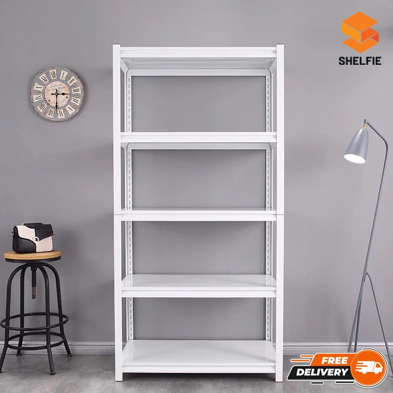 SHELFIE ชั้นวางของเหล็ก สีขาว Minimal style ส่งฟรี