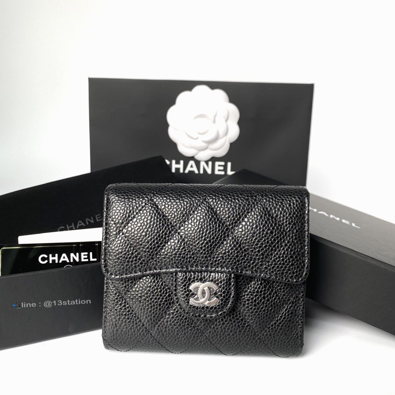 ของใหม่กระเป๋าสตางค์ Chanel Trifold Wallet แท้พร้อมส่ง