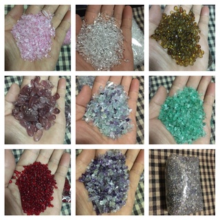 พลอย💎100g 1-5มิล ควอตซ์ หินสวยๆหยก,โรสควอต ฟูลออไลท์,หลิวหลี…