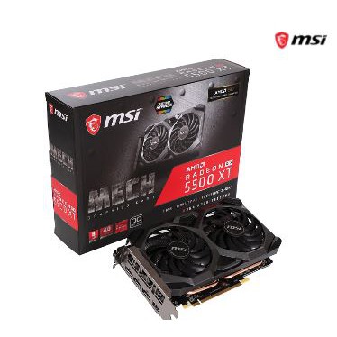 msi radeon rx 5500 xt mech oc 8gb